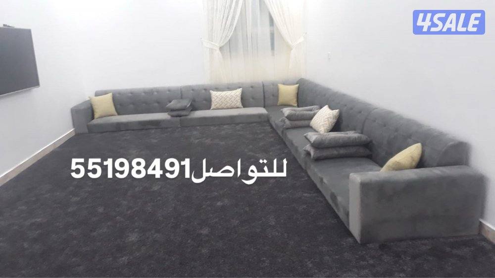 تنجيد وتلبيس جميع موديلات الأثاث وستائر جلسات وكنبه ومساندة9