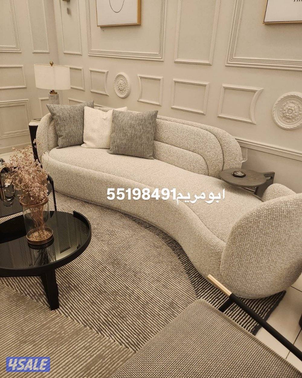 تنجيد وتلبيس جميع موديلات الأثاث وستائر جلسات وكنبه ومساندة13