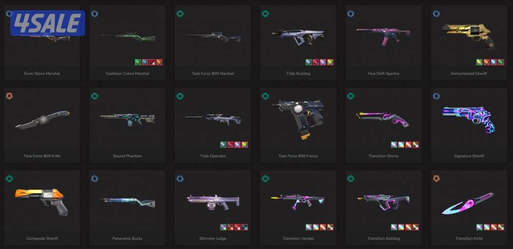 Valorant account for sale | حساب فالورانت للبيع4