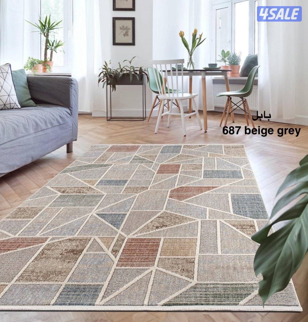 لدينا جميع انواع السجاد التركي سادة ومشجر وسجا٦صين إماراتي4