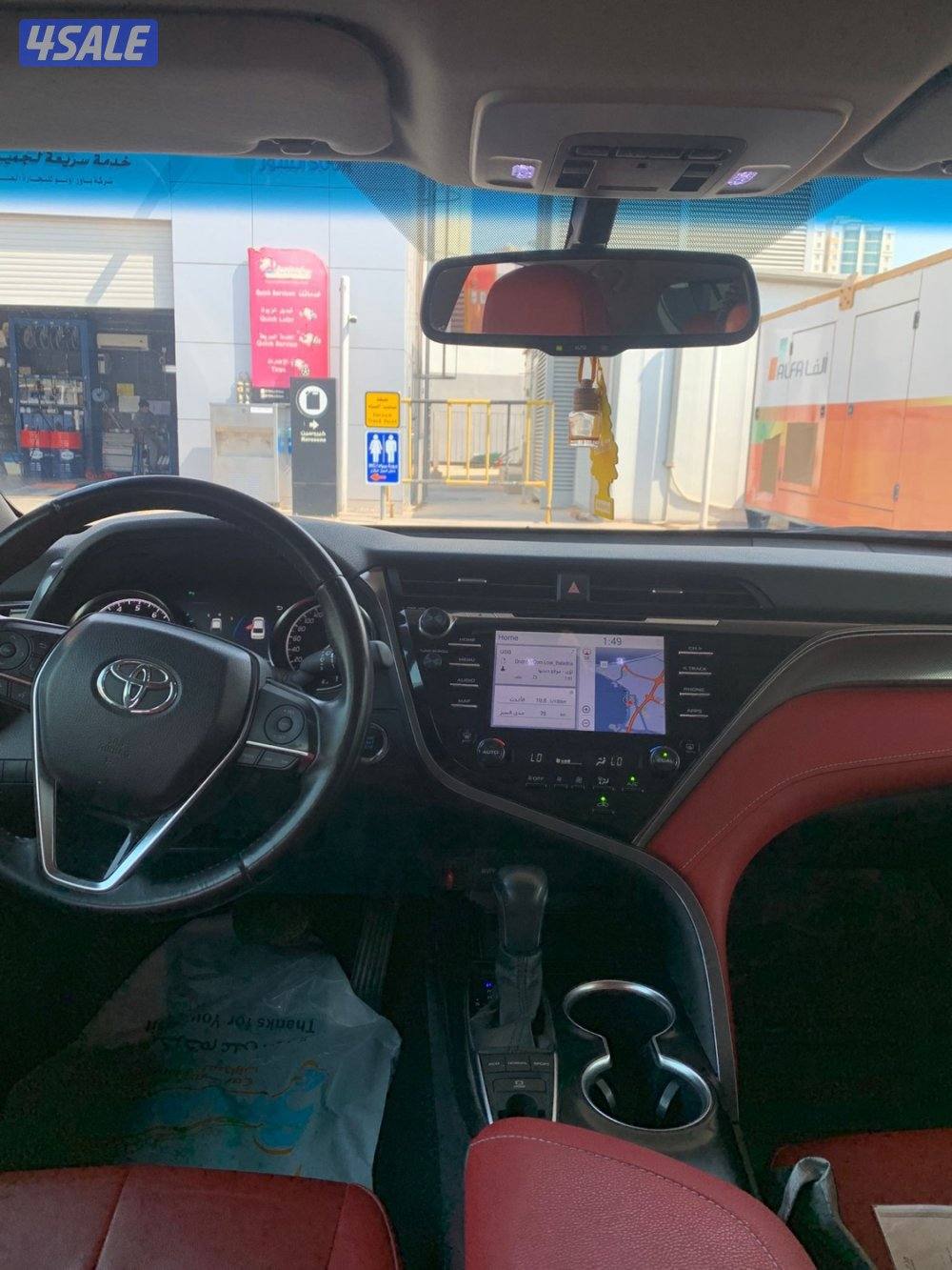 كامري ٢٠١٩ SE Sport أعلى مواصفات بحالة الوكالة مالك اول ممشى ٦٢ الف4