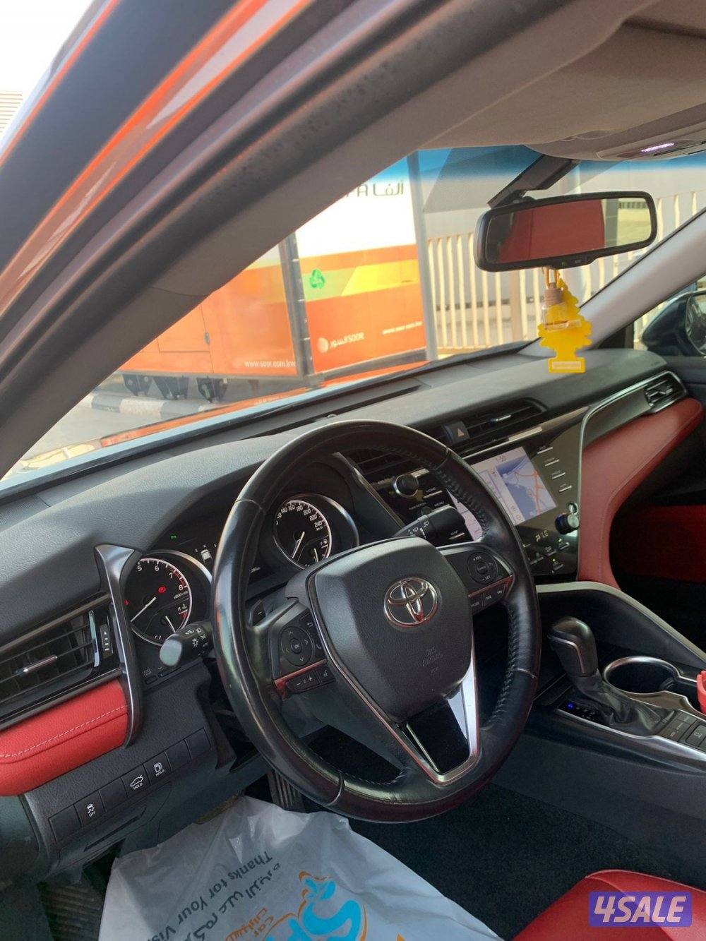 كامري ٢٠١٩ SE Sport أعلى مواصفات بحالة الوكالة مالك اول ممشى ٦٢ الف9