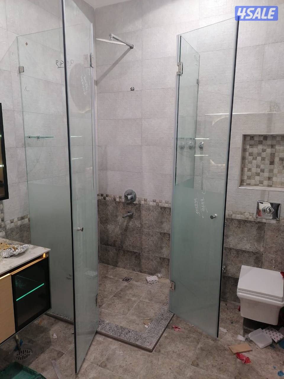 ابو امير / فني زجاج سكريت جام  شاور بوكس طاولات مرايا سكريت9