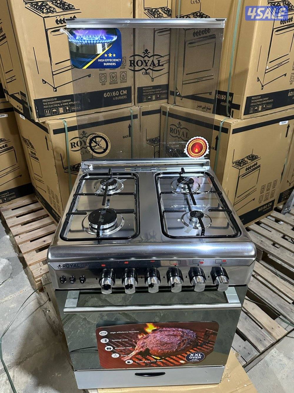 طباخات استيل تركي 60*60 و60*90جودة عالية كفالة سنة وتوصيل مجانًا فورًا2