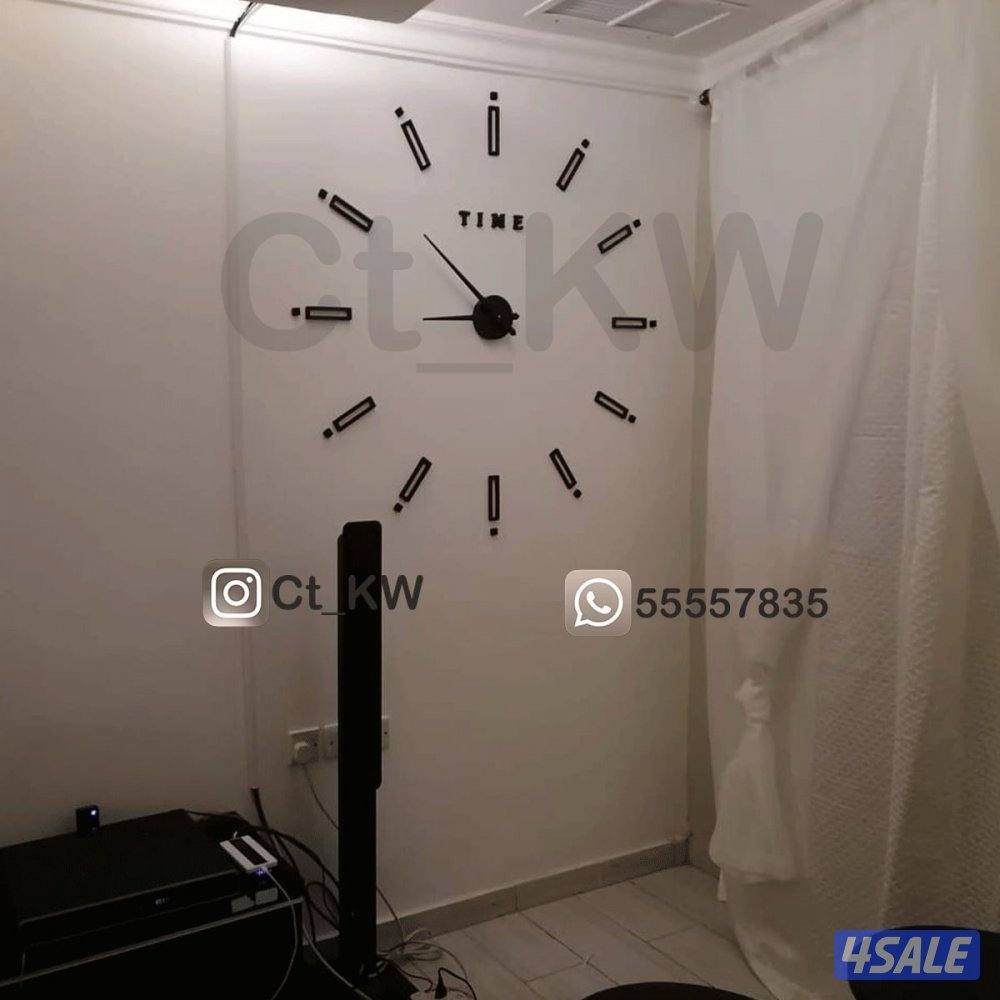 ساعات حائط ثري دي3