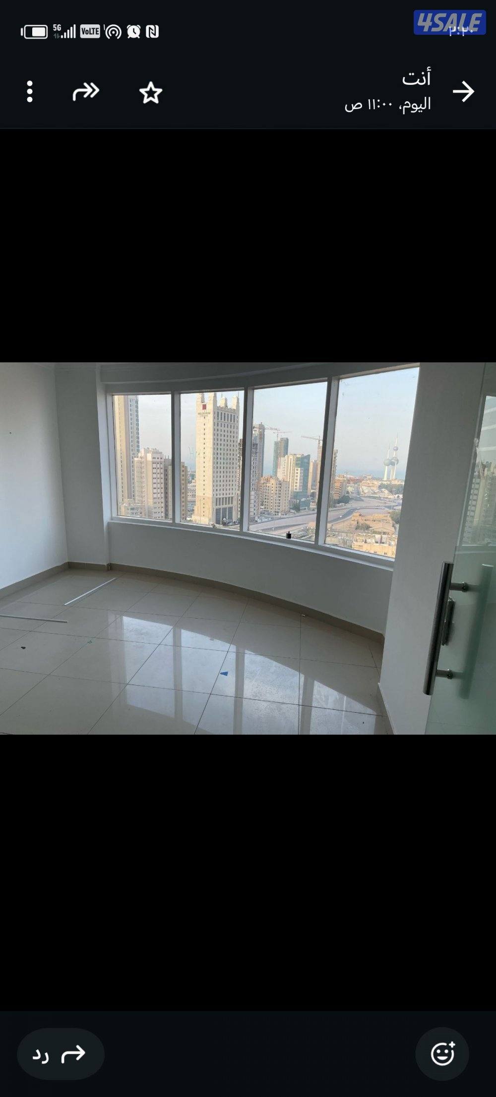 مكاتب للإيجار شرق اطلاله بحرية وعلي الدائري الاول وشارع أحمد جابر3