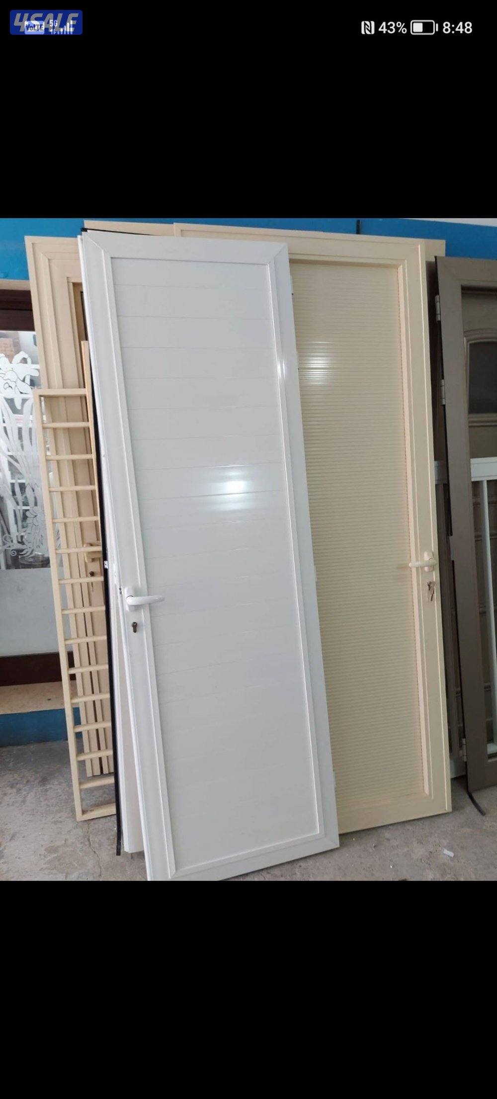 المنيوم + شتر + ابواب + شبابيك +مطابخ + تبديل قفل و جام + تفصال و صيان4