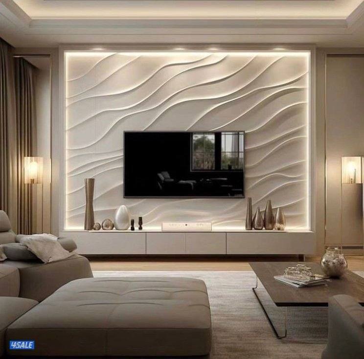 احداث الا أصباغ وللديكورات ورق جدران وبديل خشب6