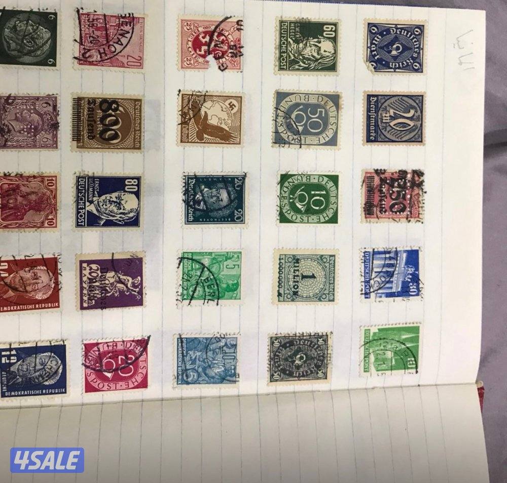 عندي جميع الطوابع القديمه اصليين للبيع جميع الدول العالم1