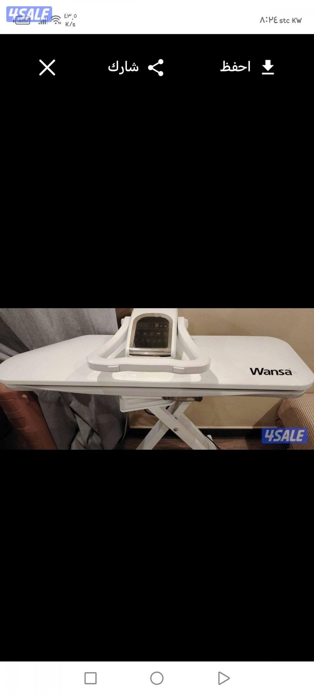 مكواة ونسا شبه جديده0