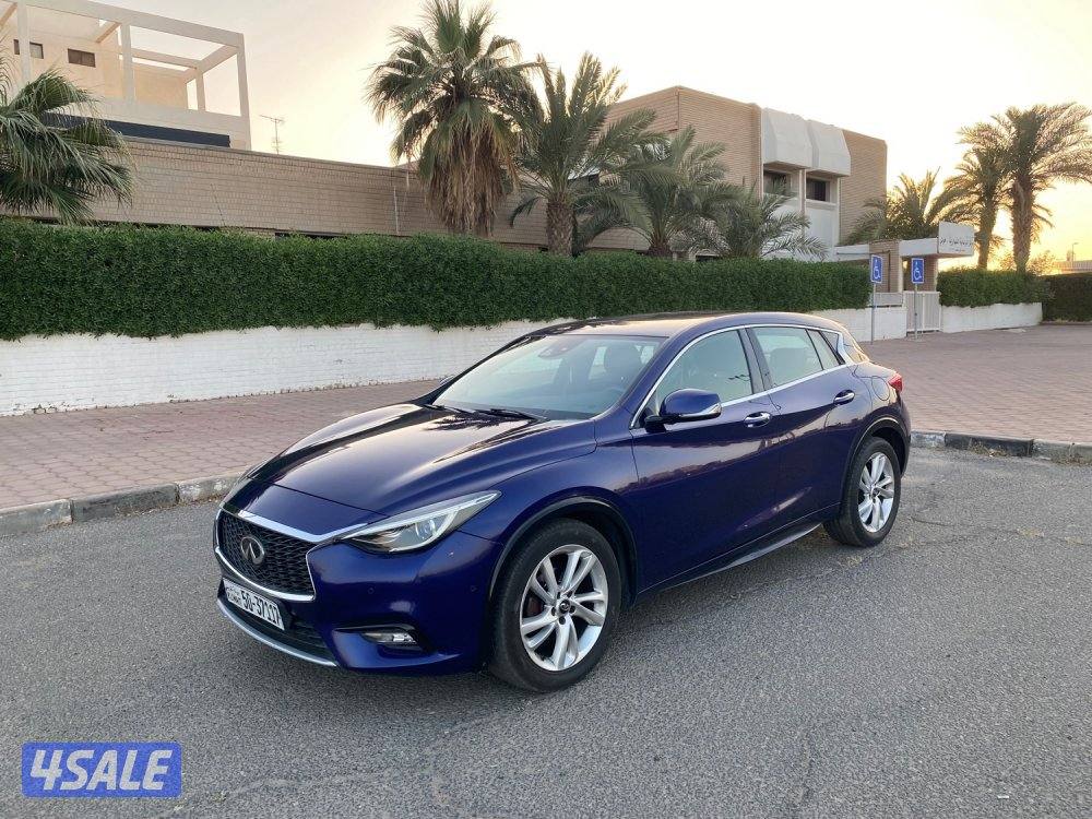 انفينيتي Q30 2017 صبغ الوكاله عداد80 الف سيرفس منتظم  وارد الوكاله3