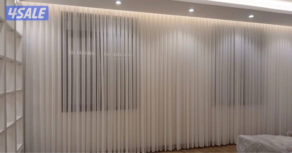 تفصل جميع موديلات الستائر الأمريكي وستائر حلقاتها وستائر ويفي فندق11