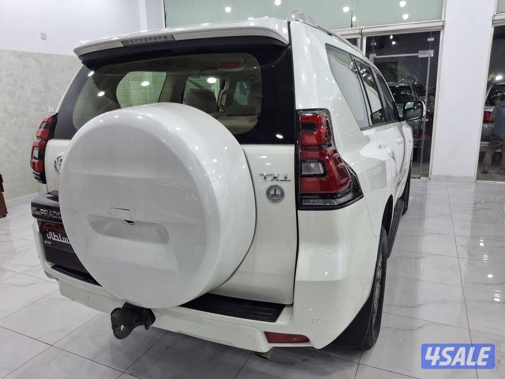 للبيع برادو TXL موديل ٢٠١٩ وارد الوكاله عداد  ٢٤٠ ألف كم2