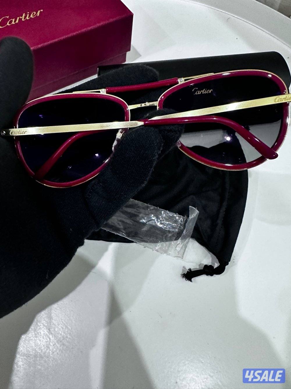 للبيع نظارة شمسية كارتير نادره جدا ولون نادر مخزنه7