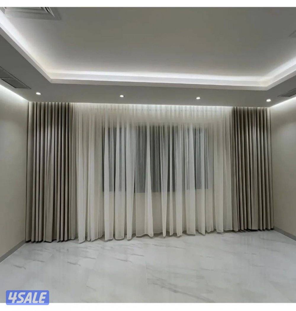 تركيب وتفصيل جميع موديلات الستاير المودرن الويفي واللينين والرول لعازل4