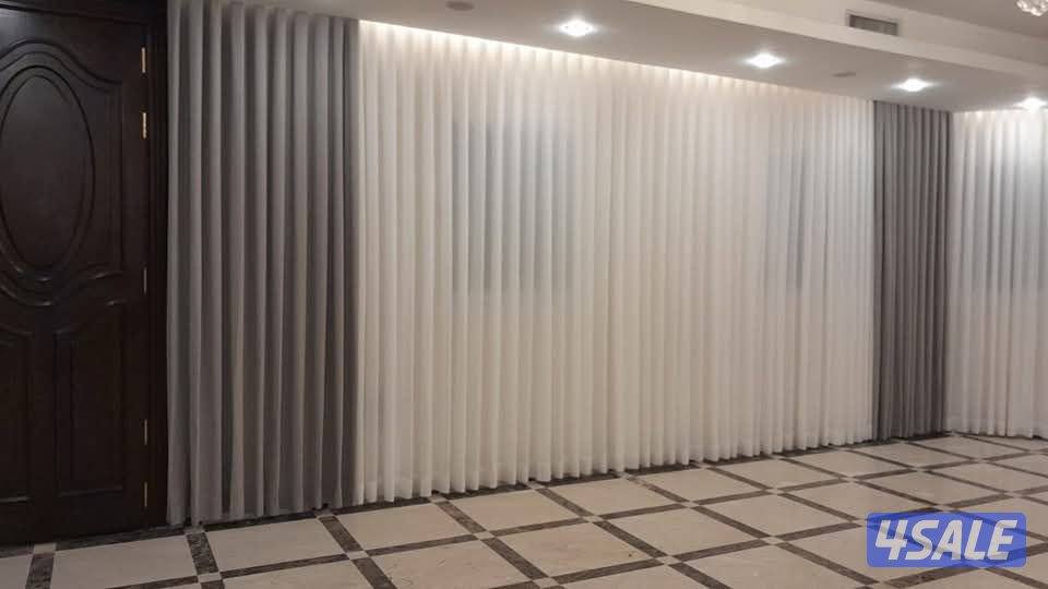 تركيب وتفصيل جميع موديلات الستاير المودرن الويفي واللينين والرول لعازل3