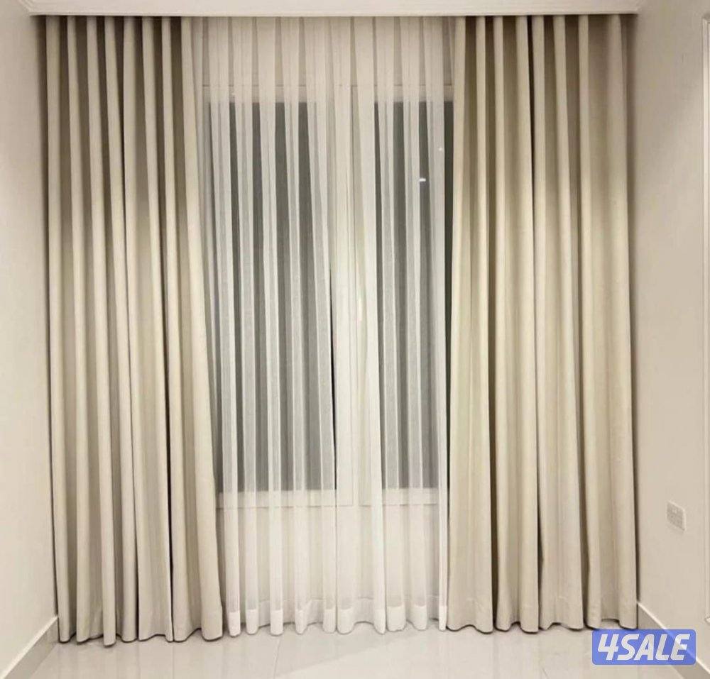 تركيب وتفصيل جميع موديلات الستاير المودرن الويفي واللينين والرول لعازل9