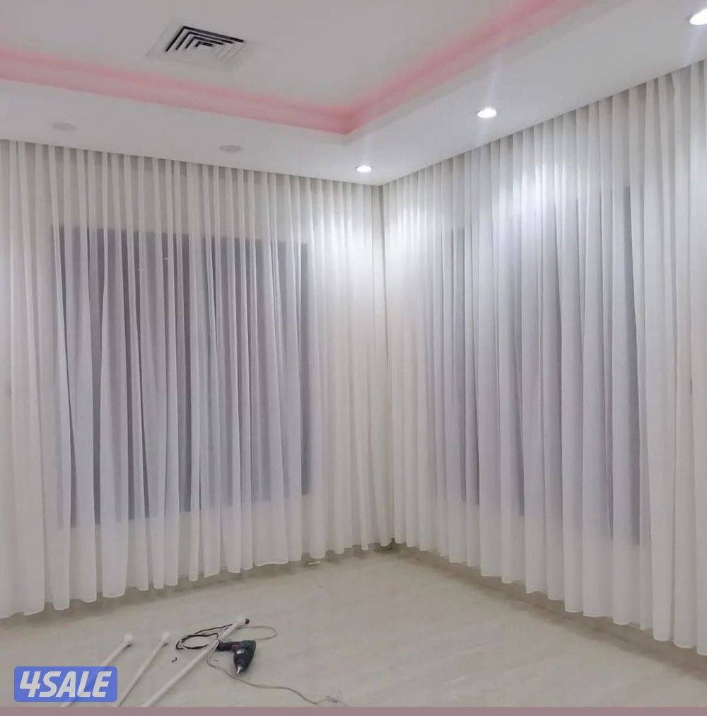 تركيب وتفصيل جميع موديلات الستاير المودرن الويفي واللينين والرول لعازل11