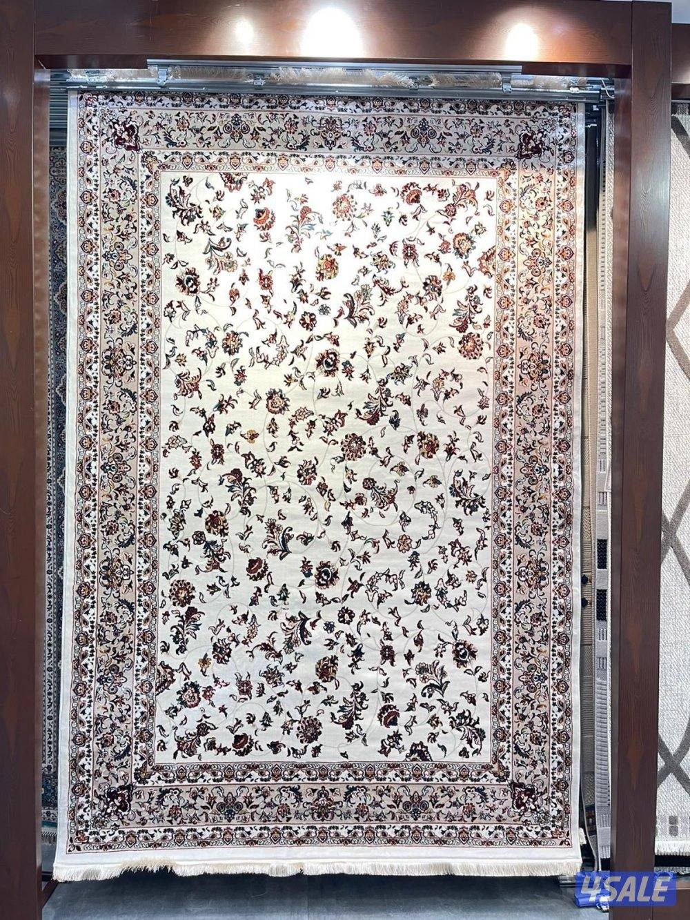 لدينا جميع انواع السجاد التركي سادة ومشجر وسجا٦صين وإماراتي وستاىر9