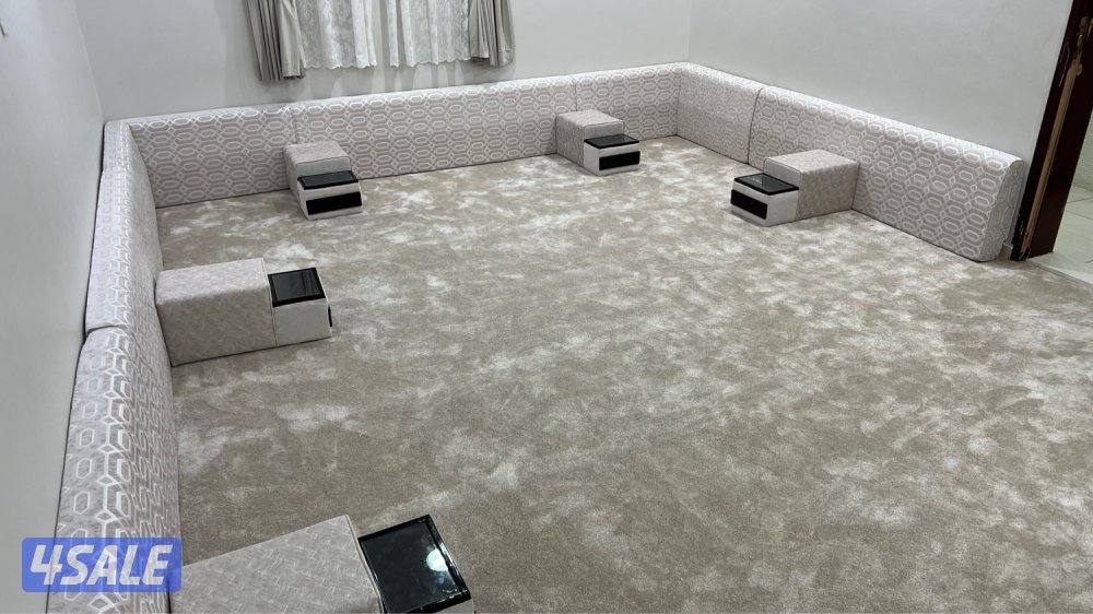 تفصيل وتنجيد مخاد ومراكي اسفنج البغلي وستاير رول عازل وسجاد9