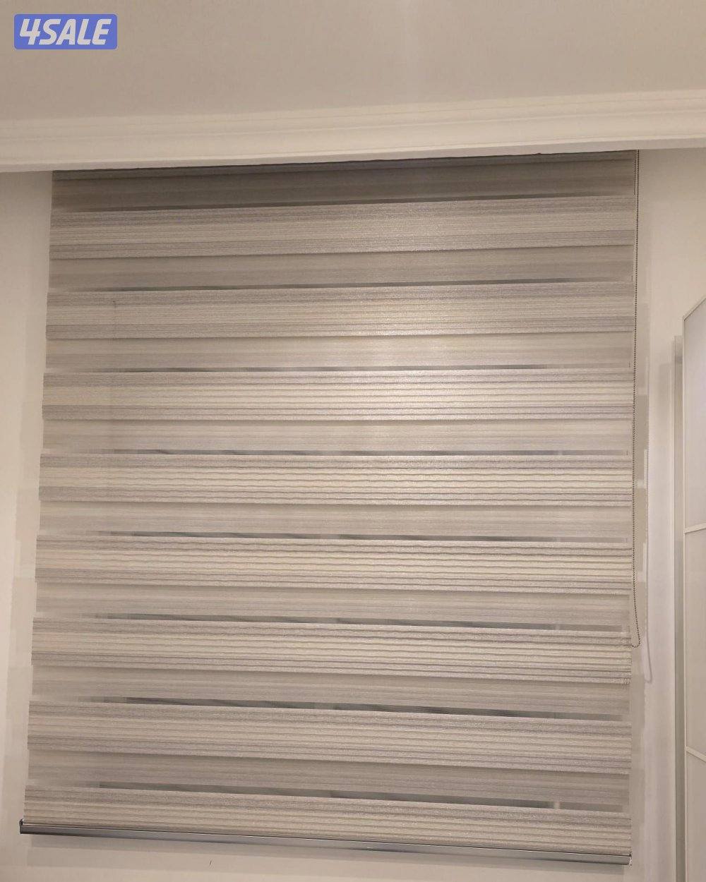 تركيب وتفصيل ستاير وشيفون ورول وعازل6