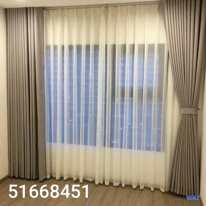 تركيب وتفصيل ستاير وشيفون ورول وعازل8