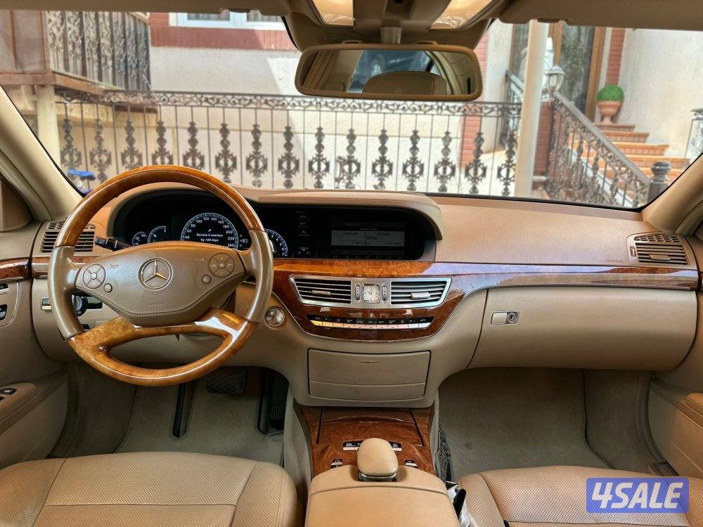 مرسيدس S Class 
S500 
موديل 201113