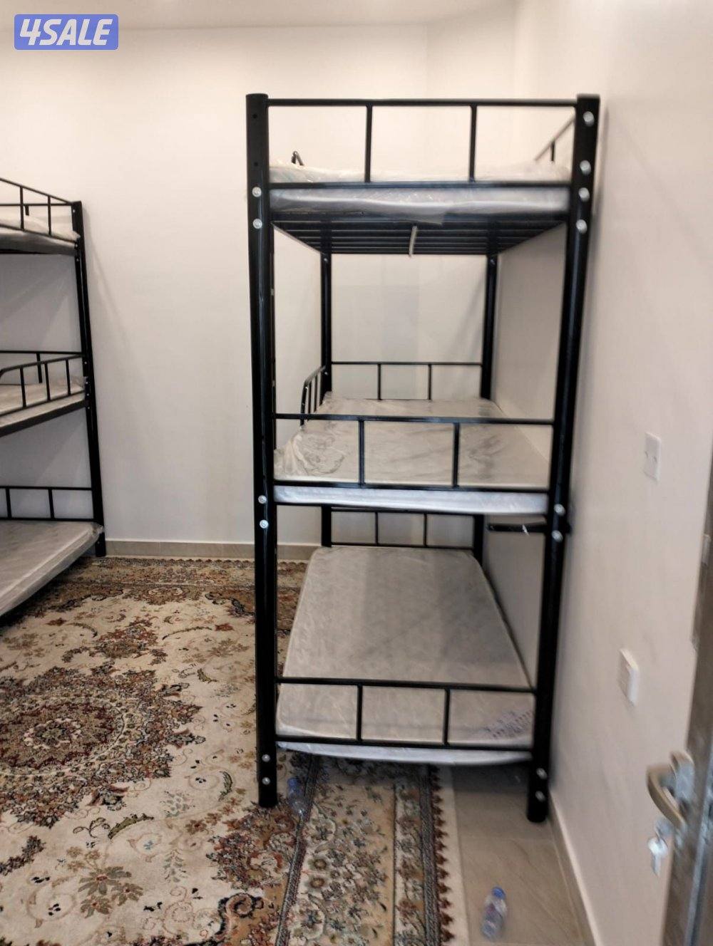 سرير حديد سراير طبية مراتب ومفروشات كبتات حديد وخشب توصيل مجاني جميع م15