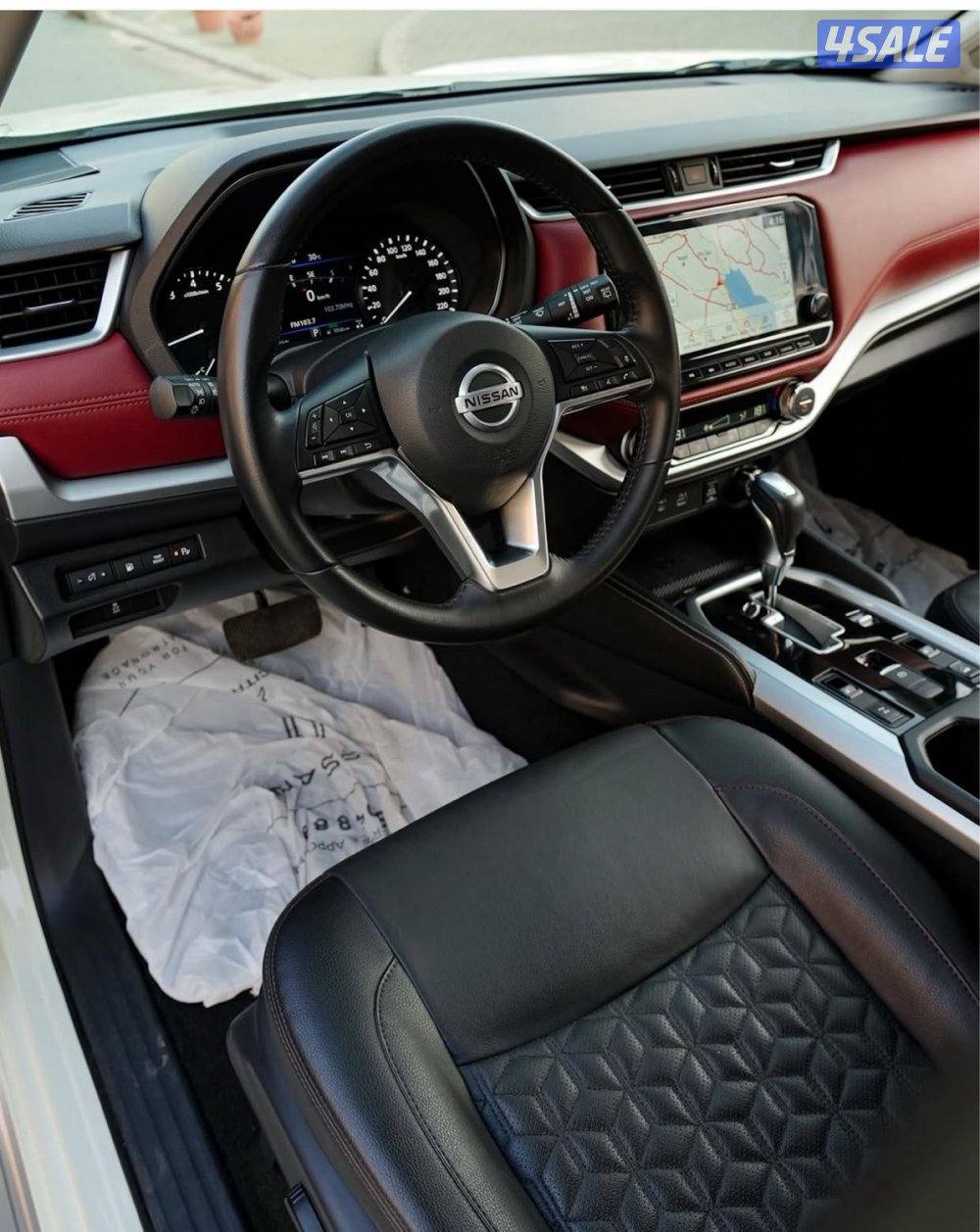 نيسان اكسترا بلاتينيوم موديل 23 البابطين تحت الكفالة عداد 27 الف6