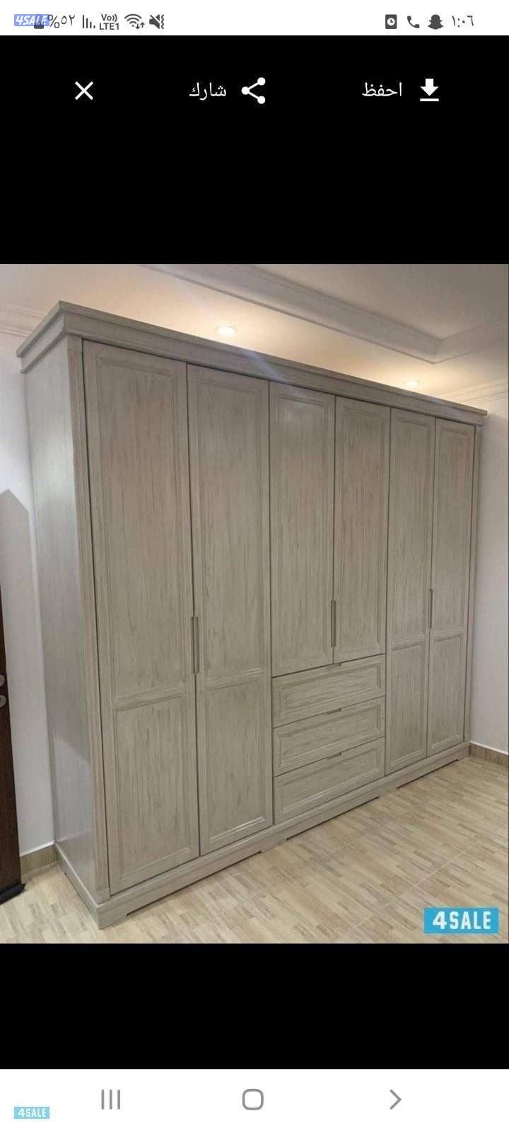 منجرة غرف نوم و كبتات8