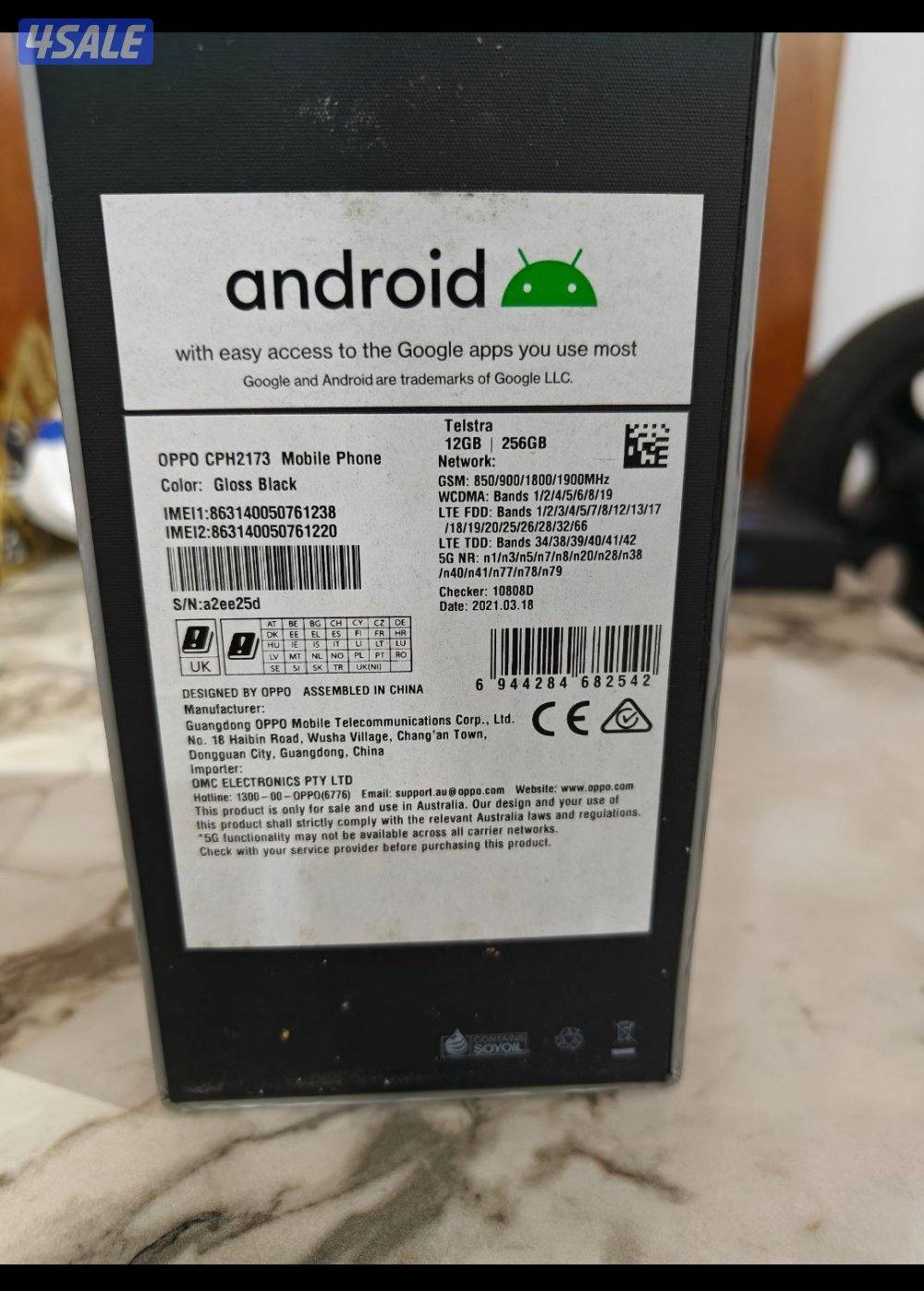 Oppo Find X3 Pro 5G Dual SIM 256GB, 12GB RAM Phone1