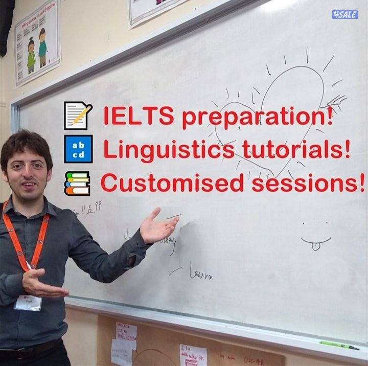 💁♂️ English language lessons and IELTS preparation at your service!0