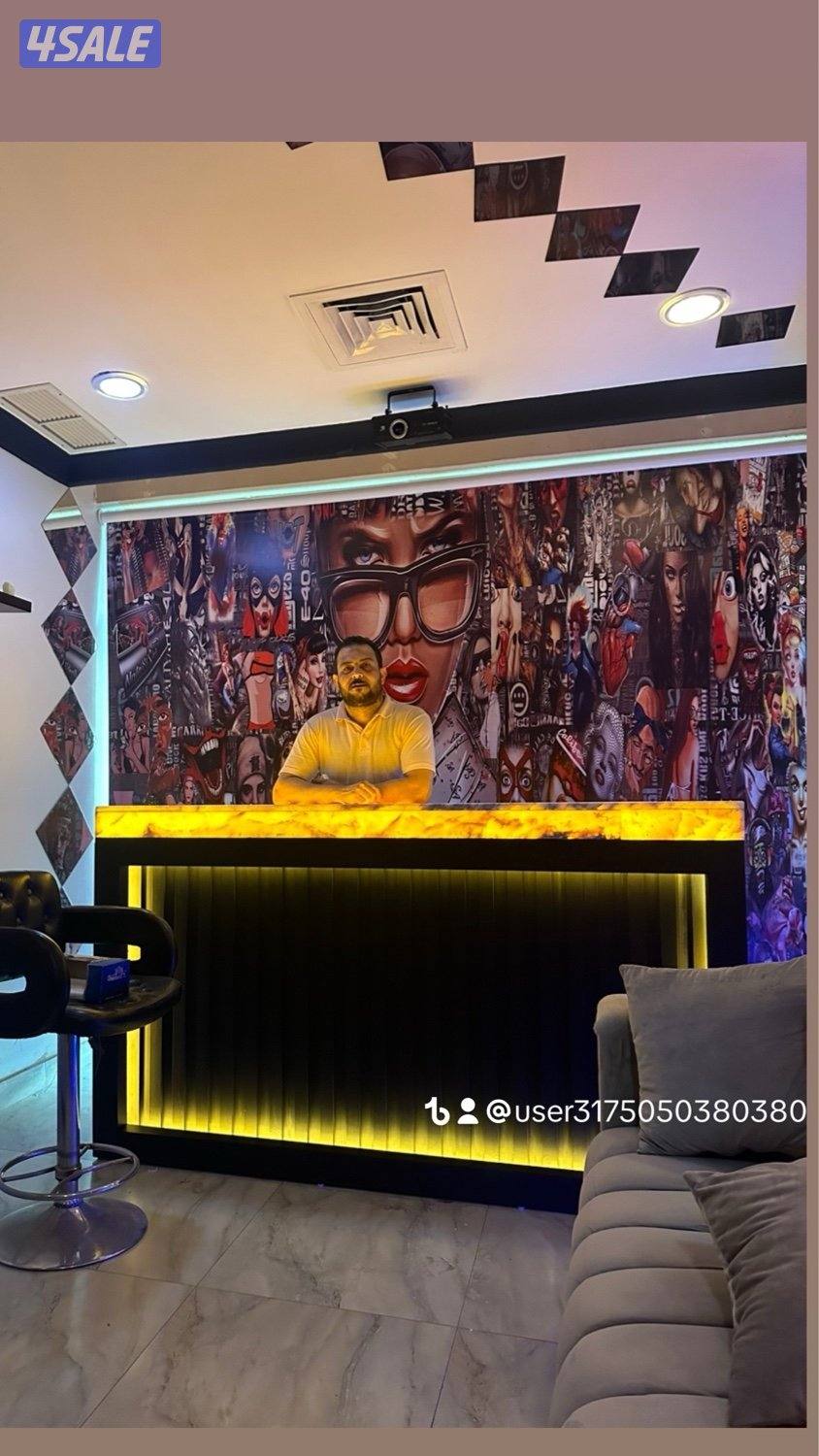 ديكورات اصباغ رخام مضيء7