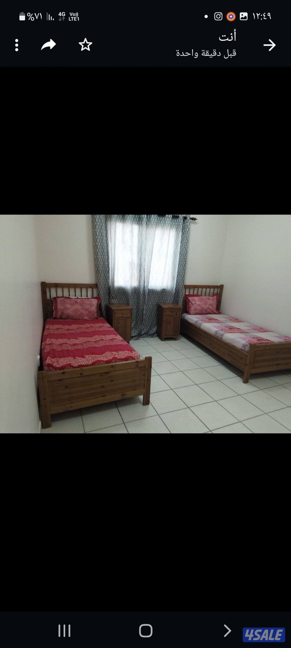 للبيع او الايجار شاليه في منتزة الوطنيه طريق٢٩٠ الإيجار مسجل تحت12