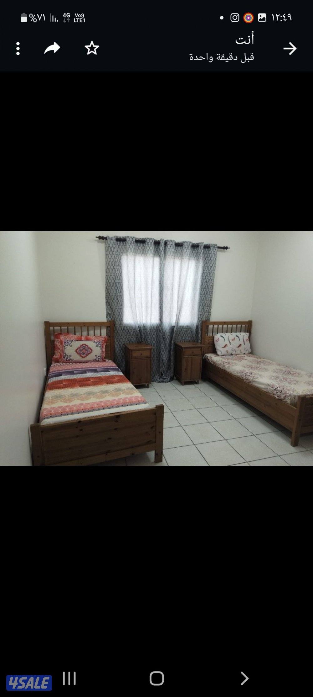 للبيع او الايجار شاليه في منتزة الوطنيه طريق٢٩٠ الإيجار مسجل تحت13