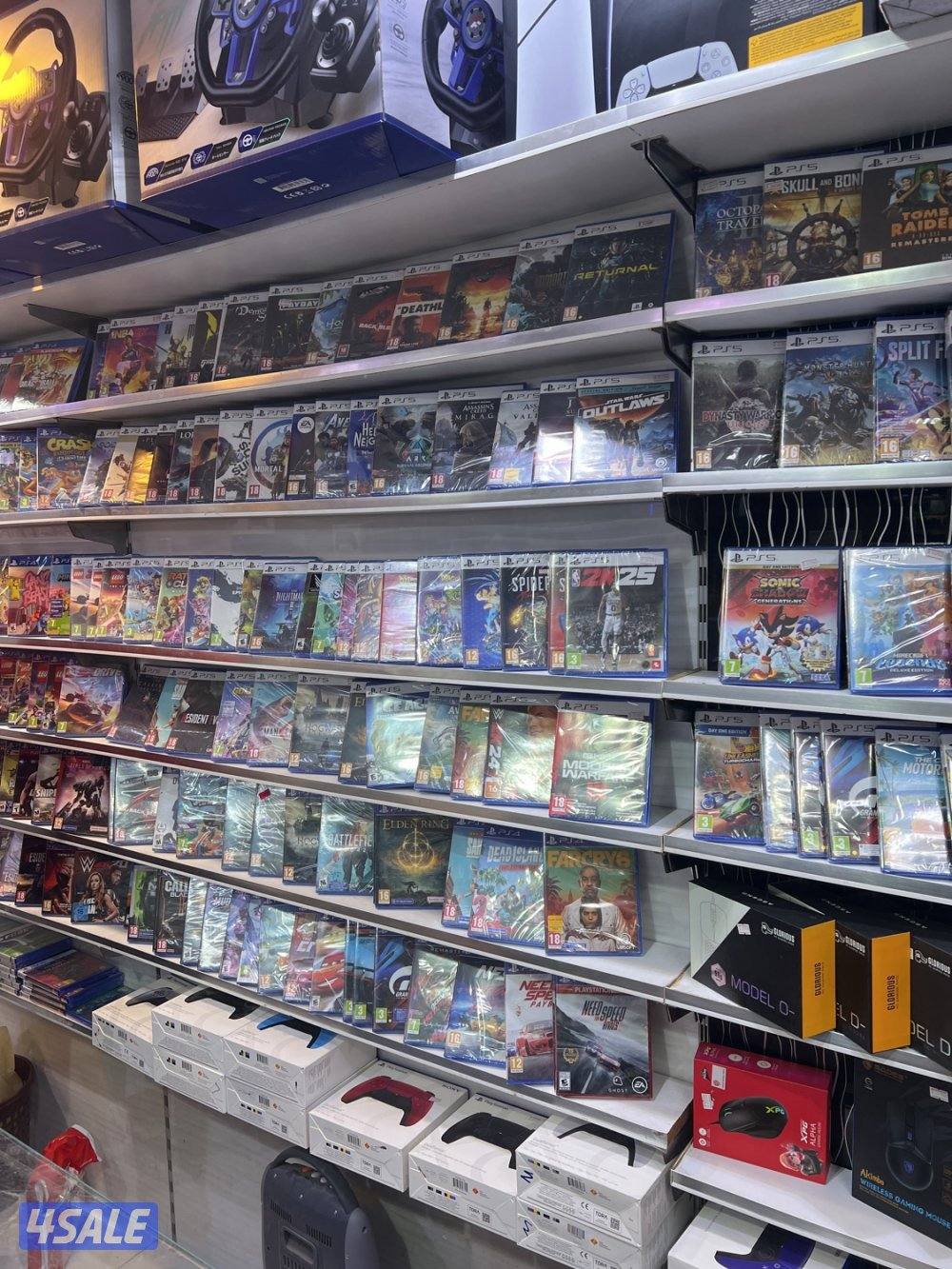 بيع وشراء اجهزة البلايستيشن 3/4/54