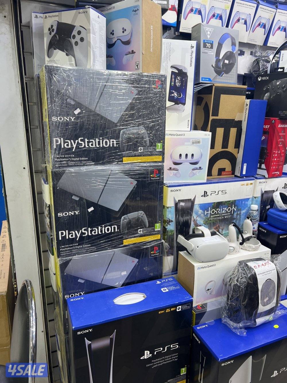 بيع وشراء اجهزة البلايستيشن 3/4/55