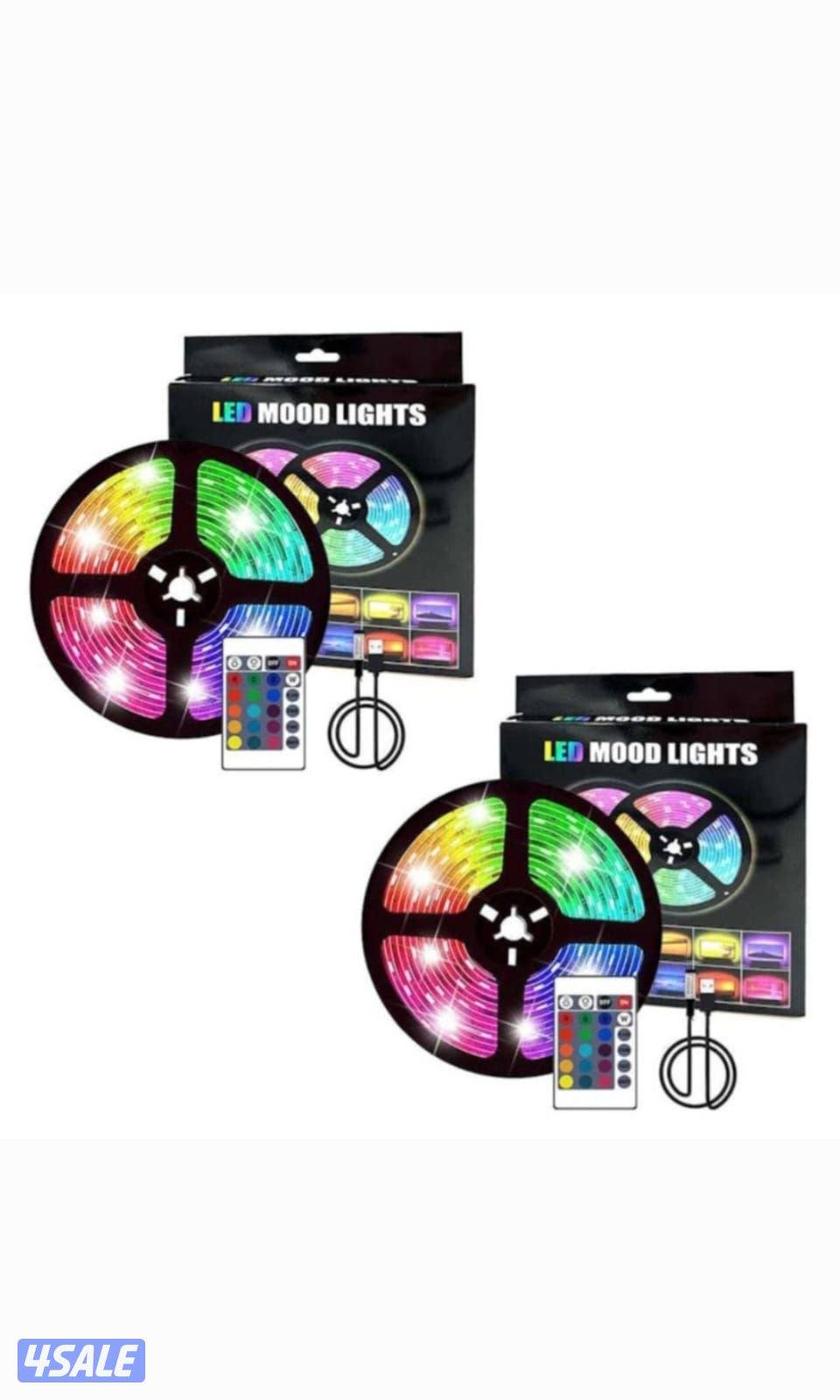 إضاءة ليد ارجي بي بطول 5 أمتار - 2 علبة1