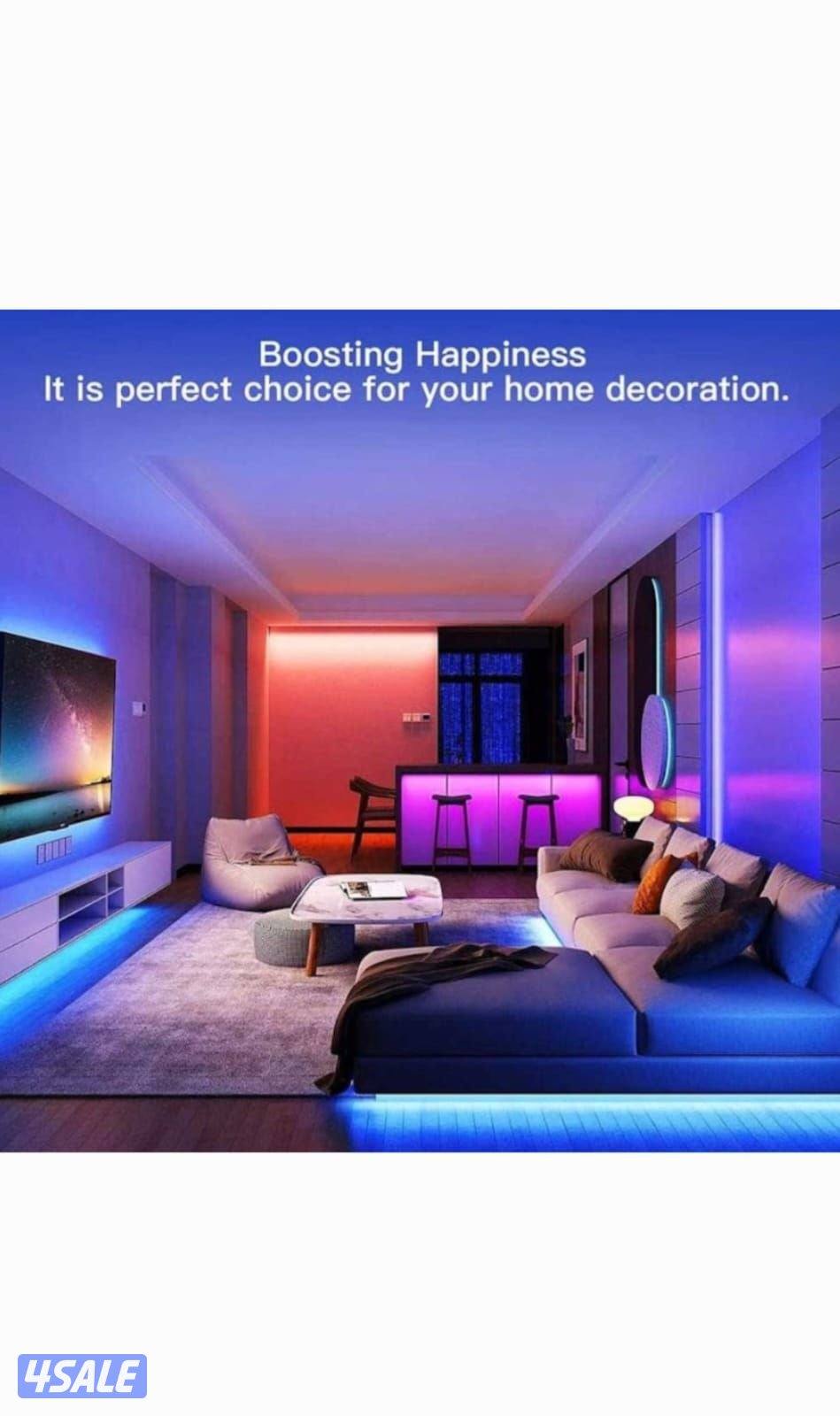 إضاءة ليد ارجي بي بطول 5 أمتار - 2 علبة3