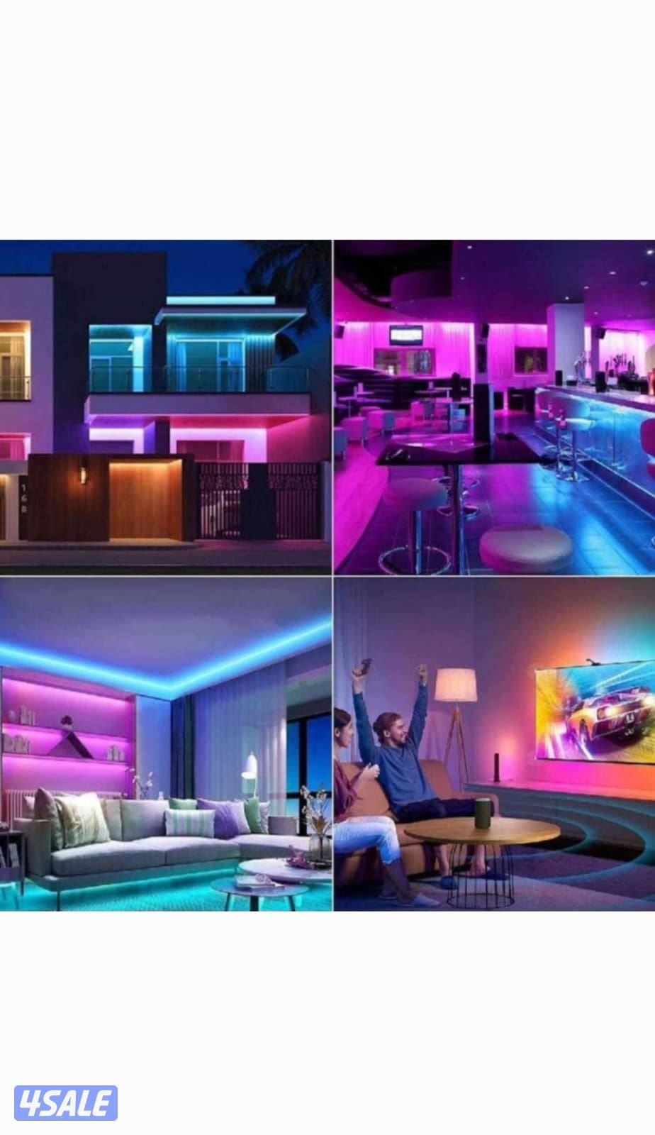 إضاءة ليد ارجي بي بطول 5 أمتار - 2 علبة4