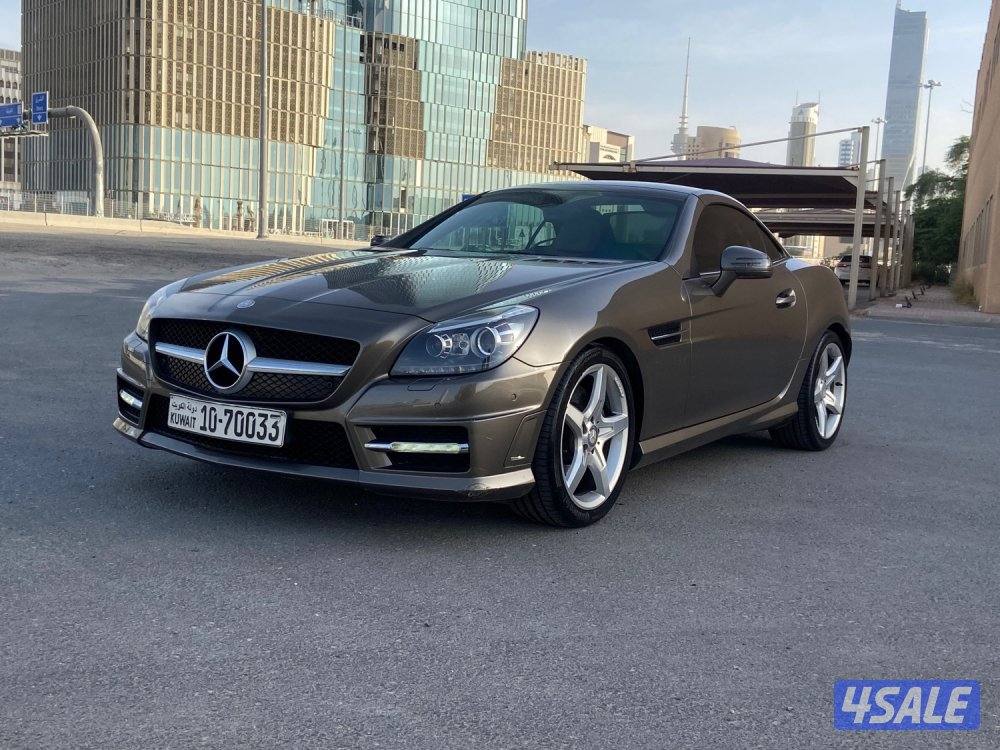 مرسيدس SLK350 موديل 2012 _٦ سلندر عداد 108 الف كم فقط0