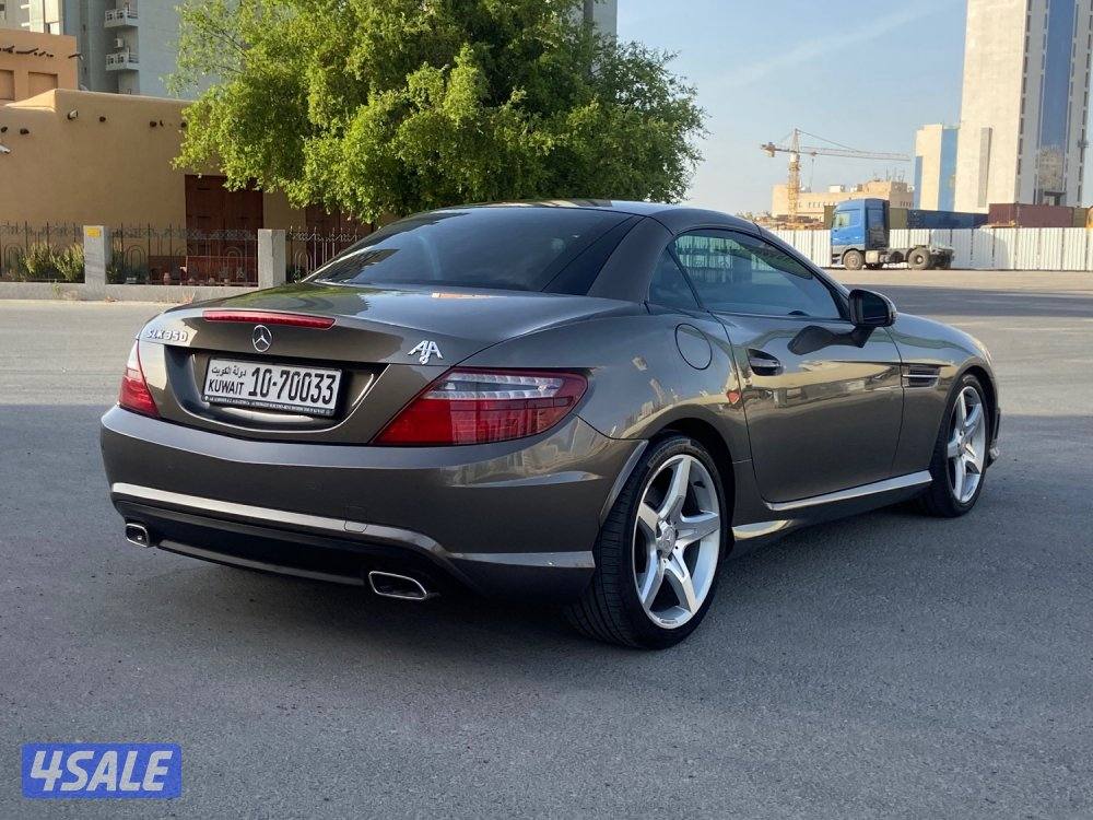 مرسيدس SLK350 موديل 2012 _٦ سلندر عداد 108 الف كم فقط1