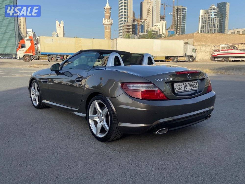 مرسيدس SLK350 موديل 2012 _٦ سلندر عداد 108 الف كم فقط3