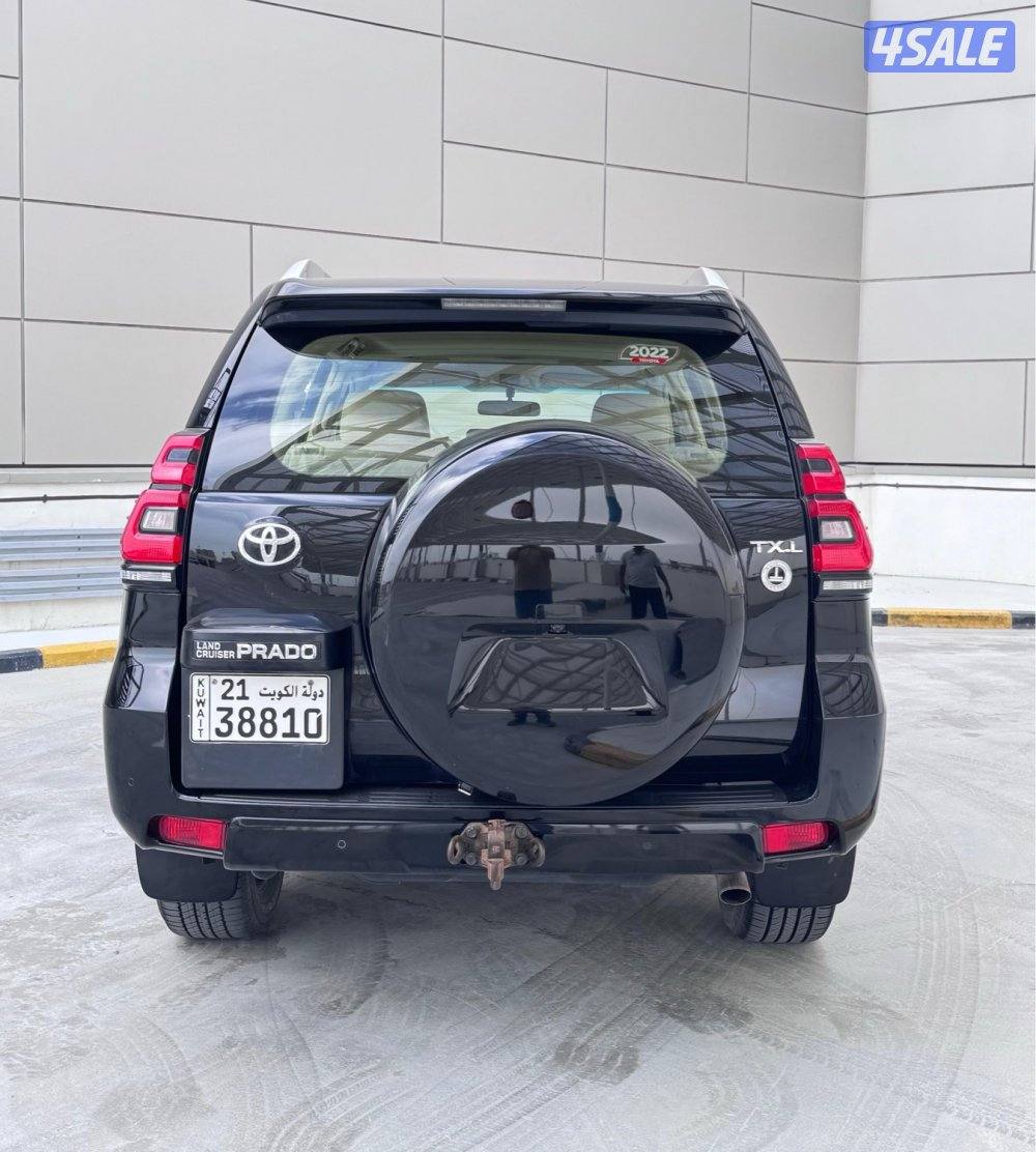 للبيع تويوتا برادو TXL موديل 2022  عداد 77 صبغ الوكالة4