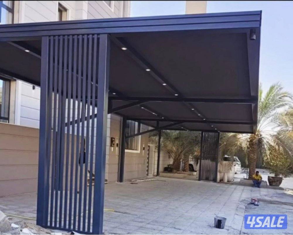 حداد مظلات وابواب وشبرات  وسلالم وكل ما يخص اعمال الحديد11