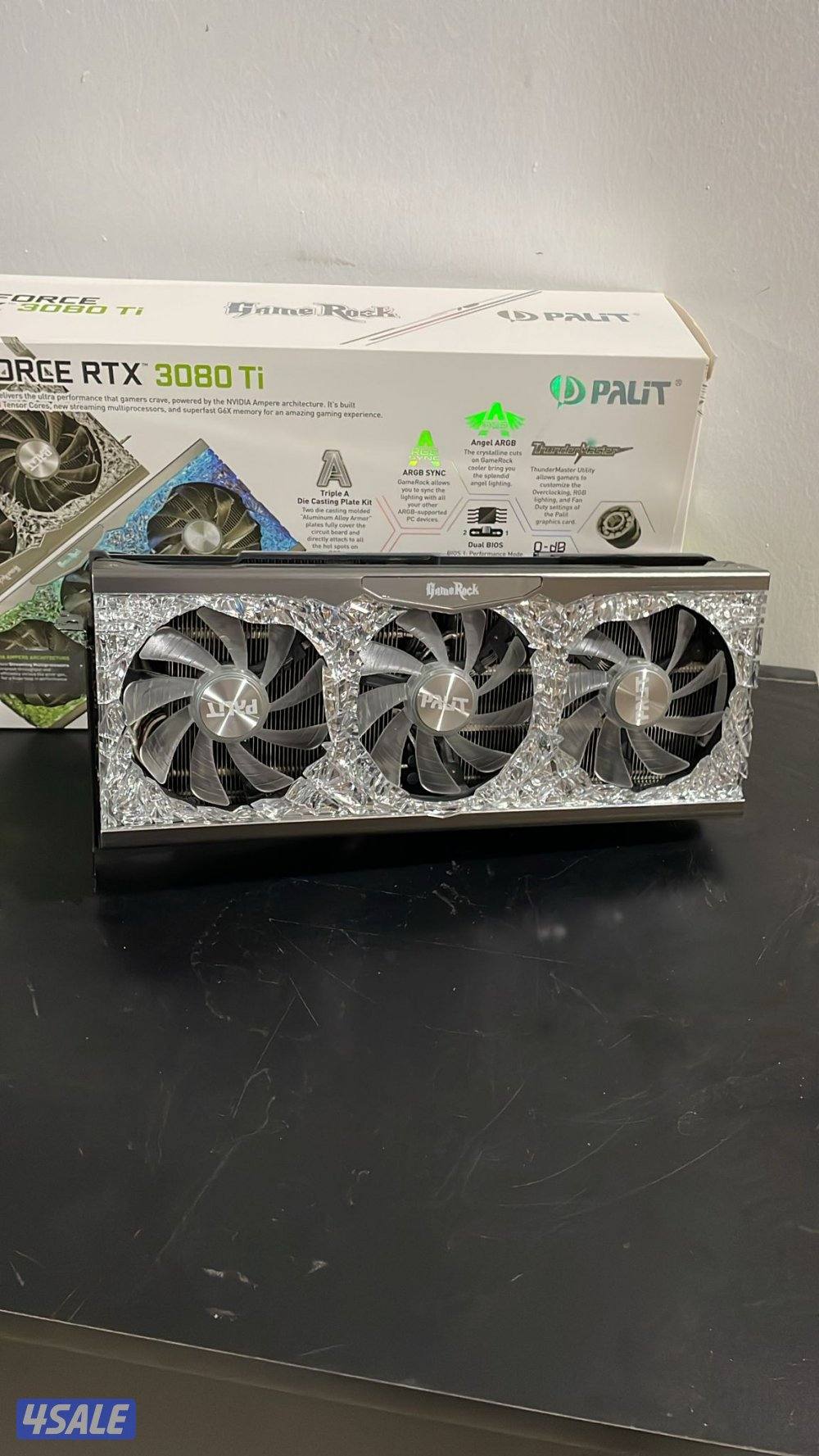 GameRock 3080ti 訳アリ　ジャンク品 Palit GeForce RTX 3080 Ti GameRock 12GB - used as new, for 4