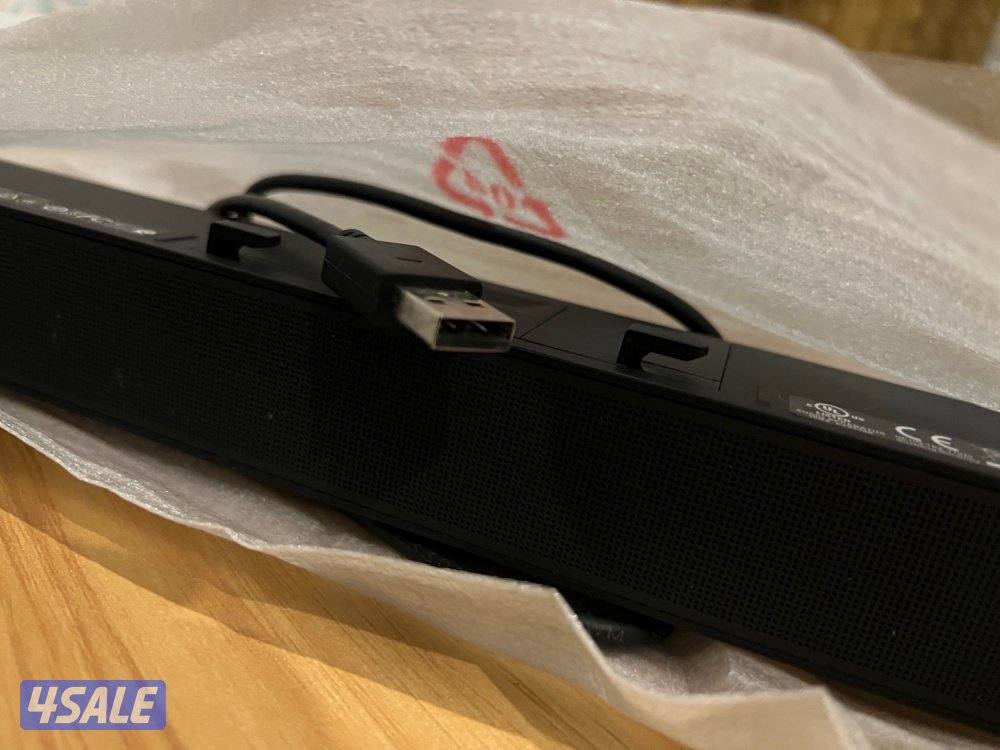 سماعه HP جديده ومقفوله بالعلبه USP موديل S101 speaker bar4