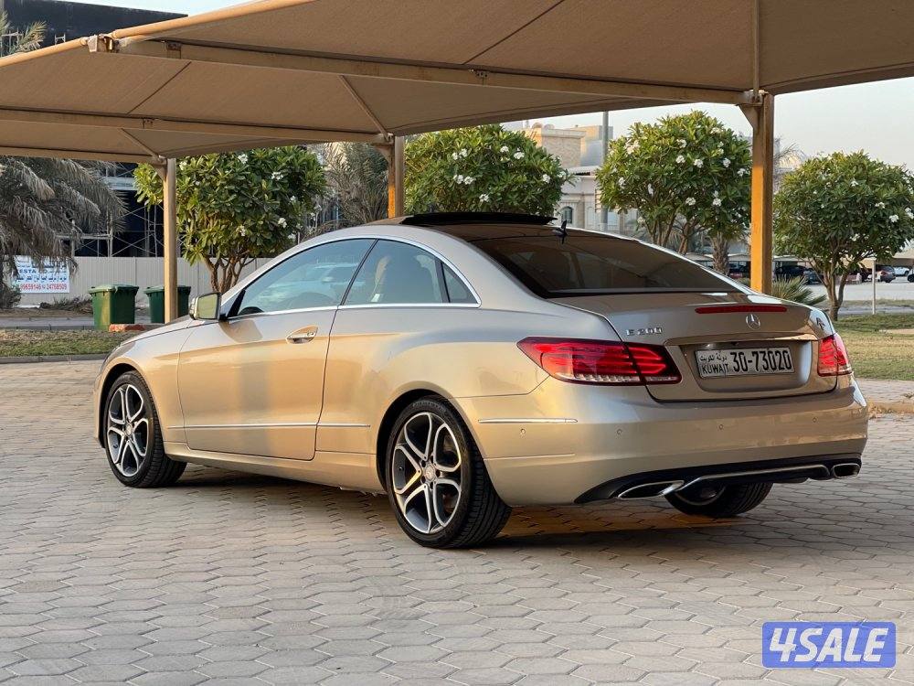مرسيدس E200 عداد 90 موديل 20151