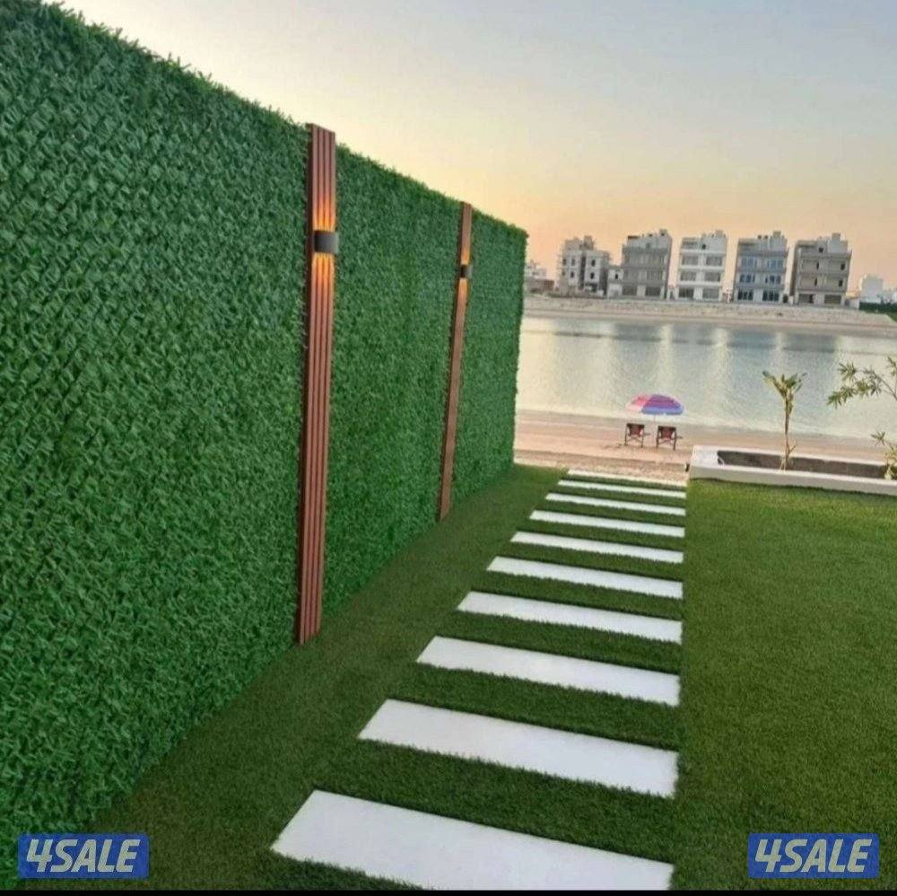 تركيب السياج التركي الأصلي وتركيب الثيل الصناعي وتركيب الدزينات بديل ا5