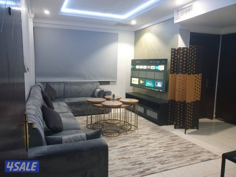 لعشاق الرقي والهدوء شقه غرفتين وصاله مفروشه الايجار0